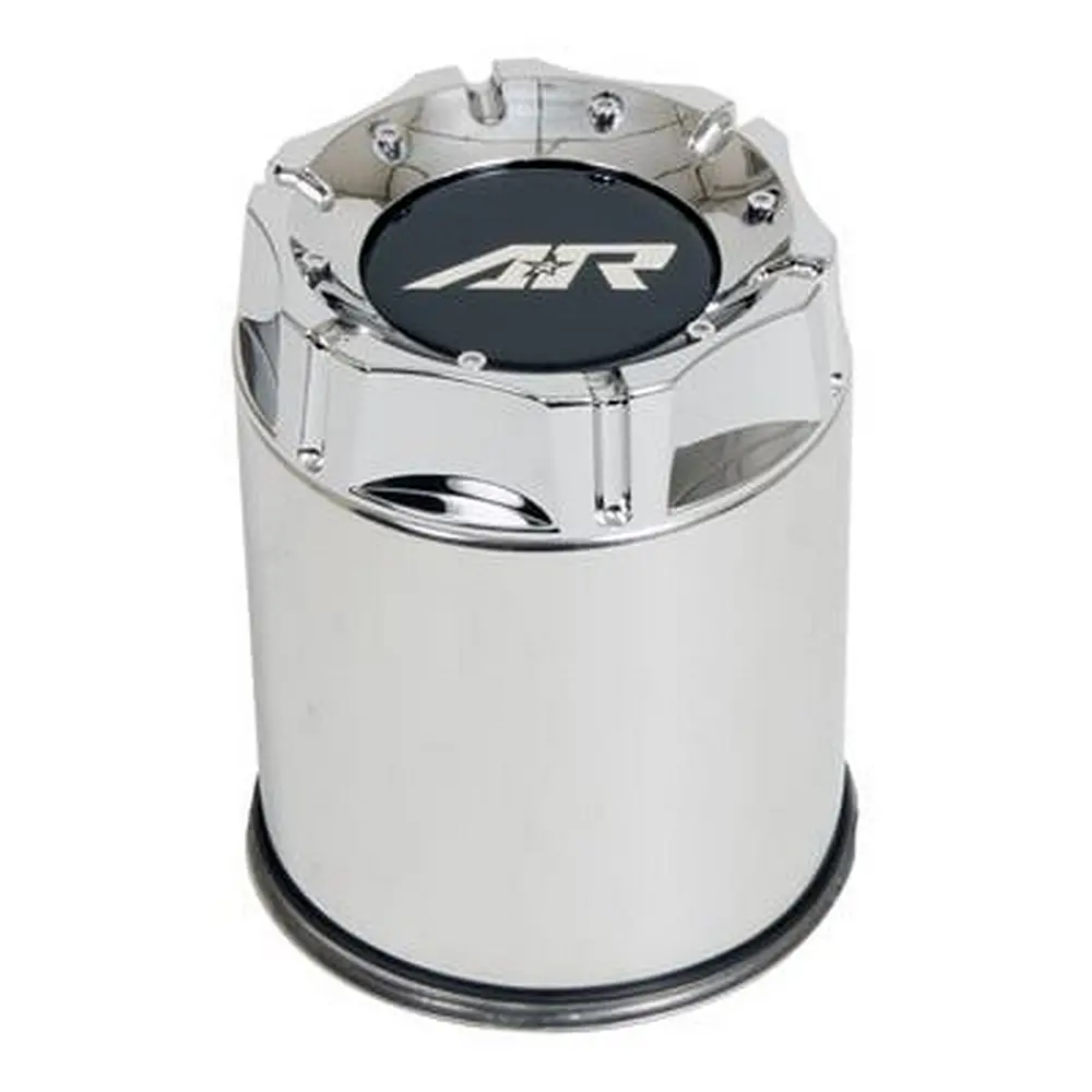 Ar Cap Ss P-Thru W/Chrome Plastic Logo 1