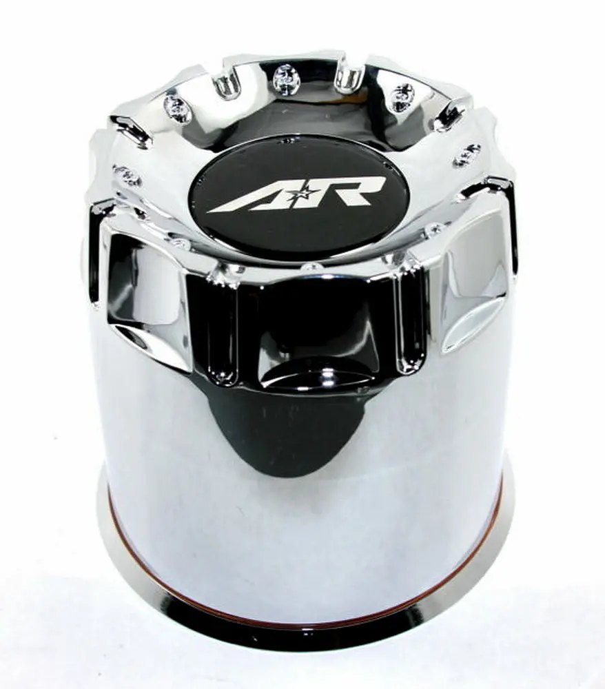 Ar Cap Chrome Push Thru Plastic Short 1