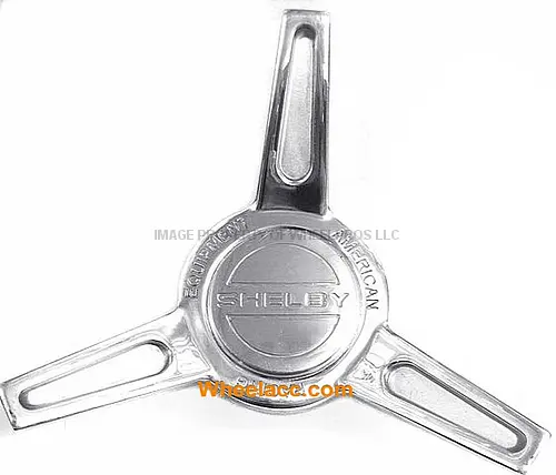Ar Cap Spinner Alum 2Pc - Shelby Logo 1