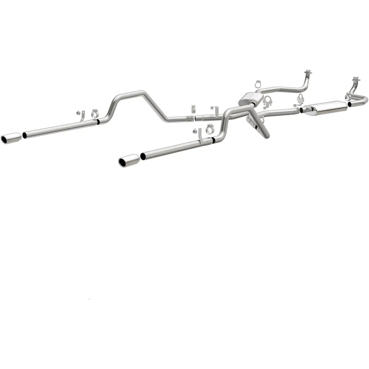 Magnaflow Street Series Stainless Crossmember-Back System 1