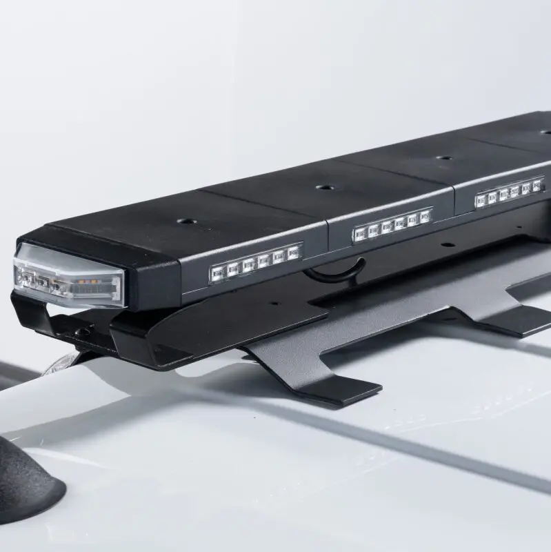 Putco 48In Universal 48In Tri Color Hornet Light (Amber/Blue/White) - Led Stealth Rooftop Strobe Bar 1