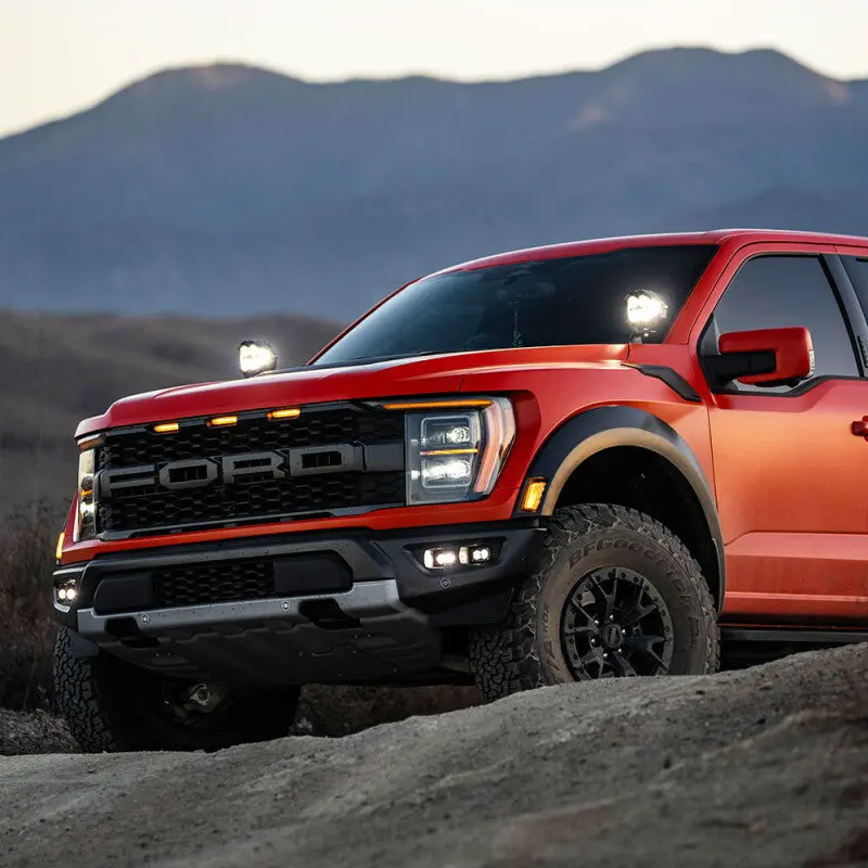 Baja Designs 21+ Ford Raptor / 22+ Bronco S2 Sae Pro Fog Pocket Light Kit 1