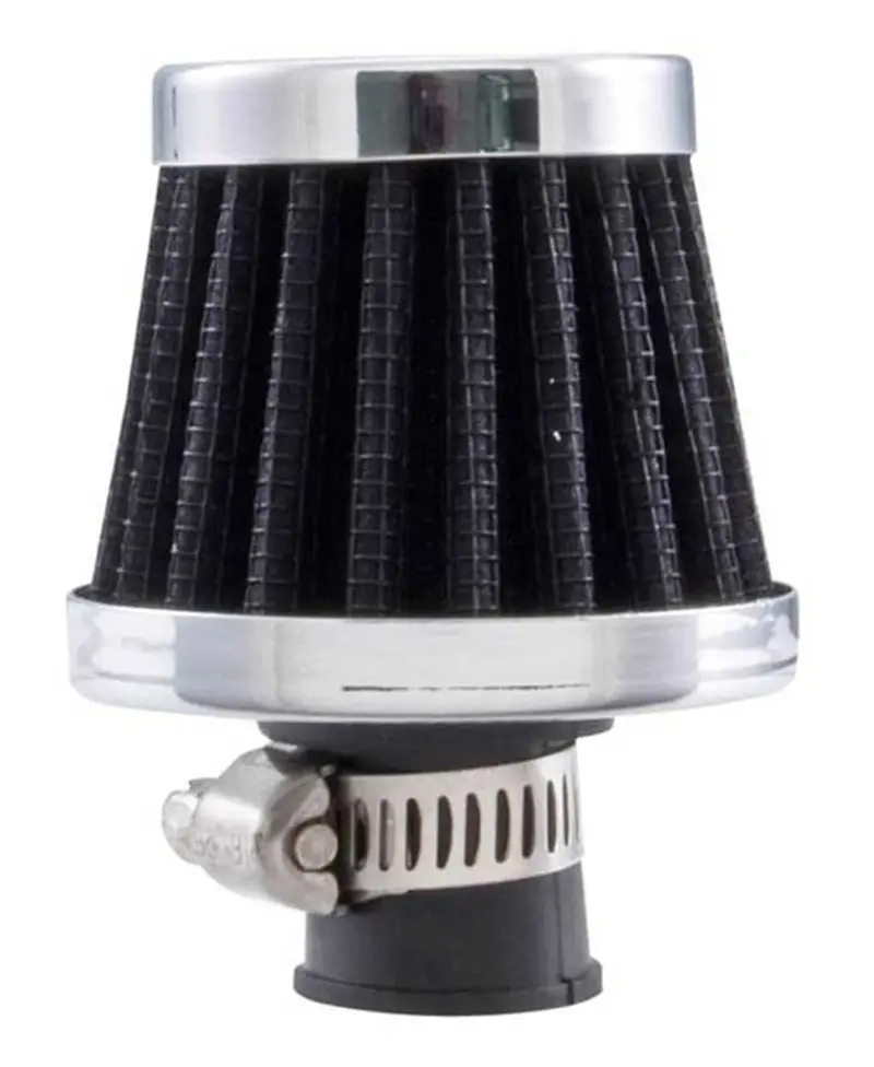 Spectre Breather Filter 10Mm Flange / 2In. Od / 1-3/4In. Height - Black 1