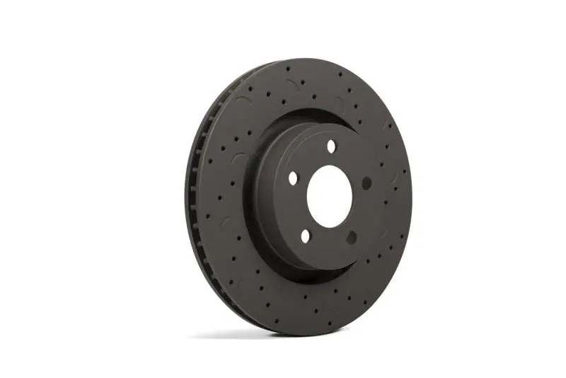 Hawk Talon 2007 Ford Expedition Drilled And Slotted Front Brake Rotor Set 1