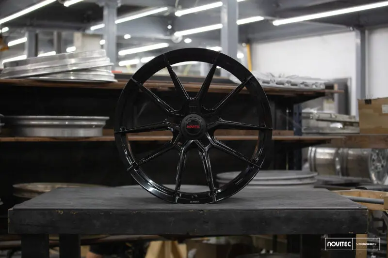 Vossen X Novitec Nf10 21X12in - 5X114.3 Bp - Et20 - Gloss Black Ferrari Sf90 Rear Wheel 1