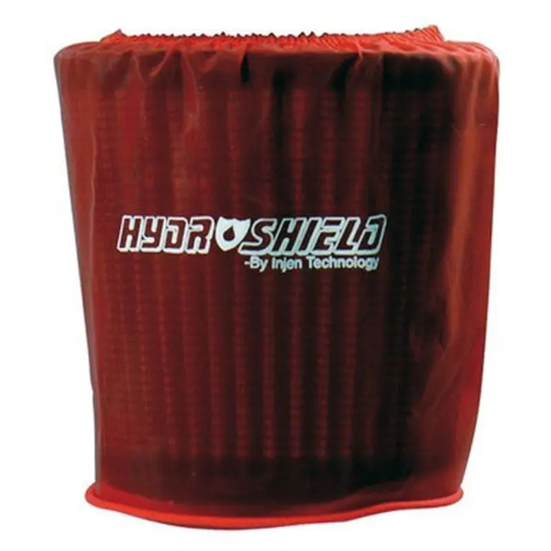 Injen Red Water Repellant Pre-Filter Fits X-1010 X-1011 X-1017 X-1020 5In Base/5In Tall/4In Top 1