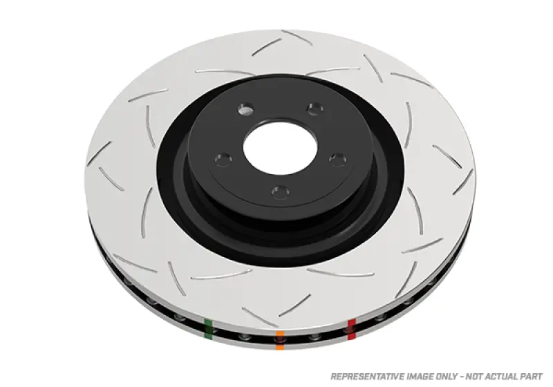 Dba 04-08 Infiniti Qx56 / 04-05 Armada / 04-3/04 Titan Rear Slotted 4000 Series Rotor 1