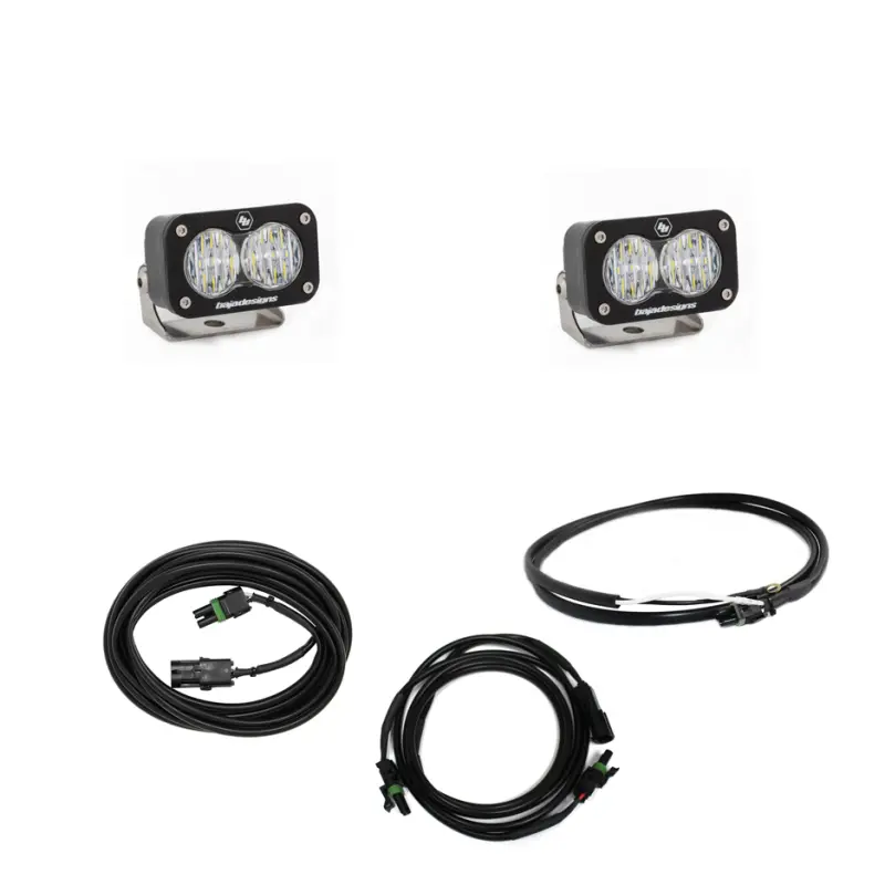 Baja Designs Jeep Jl Led Light Kit Reverse Kit W/ Upfitter Dual S2 Sport W/C 1