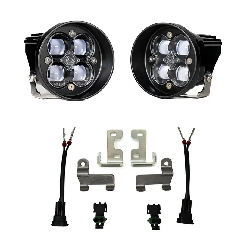 Baja Designs 12-21 Toyota Tacoma/Tundra/4Runner(Excl Limited) Squadron-R Fog Pocket Light Kit 1