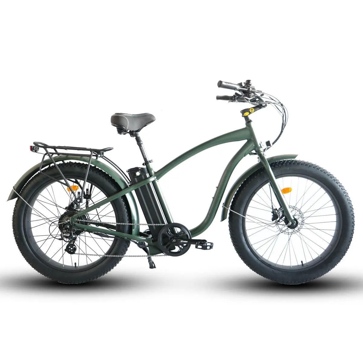 Costal Cruisers Fat Tire Step Over 26X4 - 52V Beach Cruiser Electric Bike 1