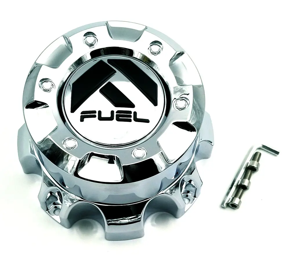 Fuel Chrome 8 Lug Cap-Tall 1