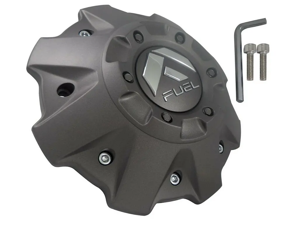 Fuel Gunmetal Covered Cap 5/6 Lug 1
