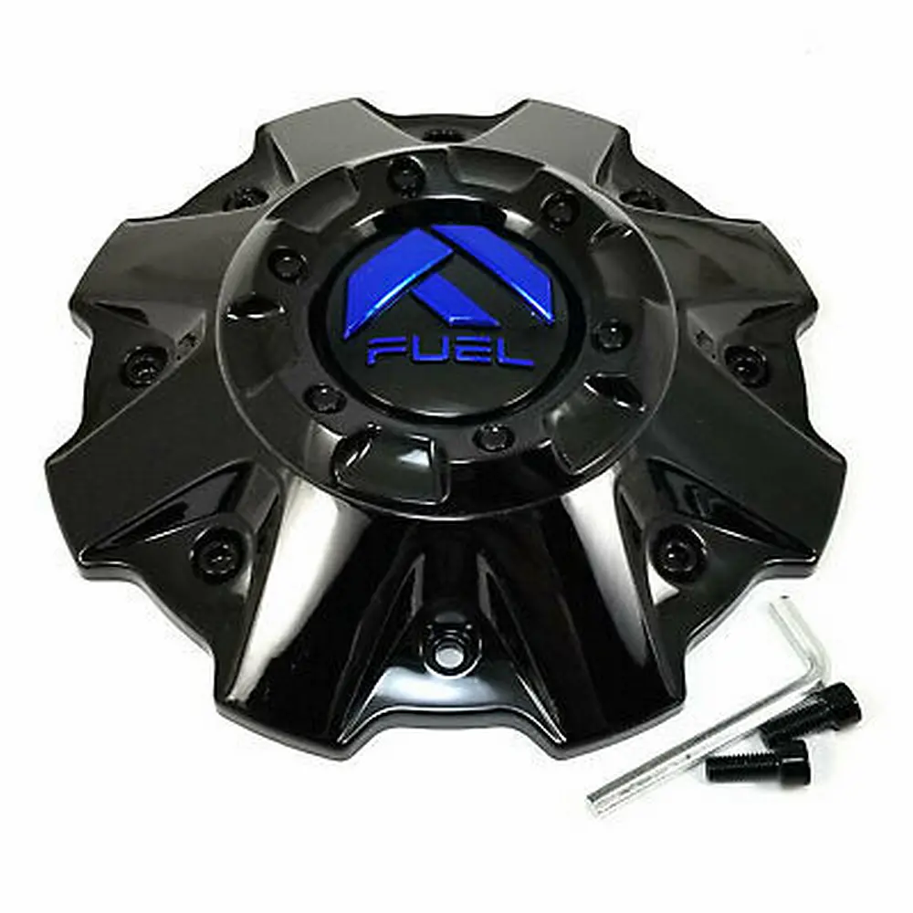 Fuel Gl-Blk Blue Logo Cap (Flat) 1