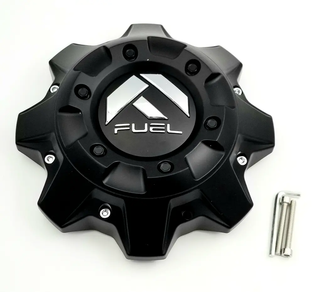 Fuel Matte Blk Dualie Cap-Rear 1