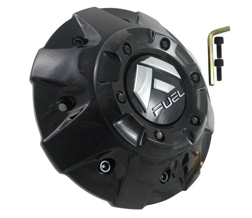 Fuel Flat Btm Gl-Blk Cap Blk Rivets 5/6L 1