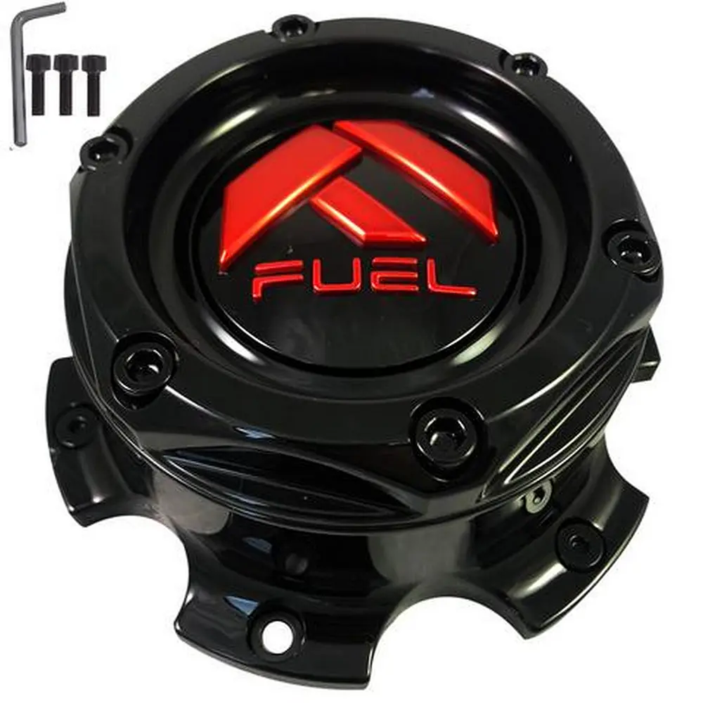 Fuel Dually Cap Front G-Blk Rdlogo 17/82 1