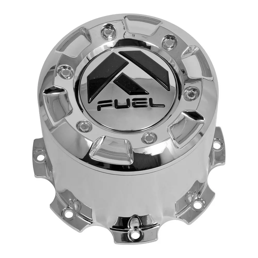 Fuel Dualie Cap-Rear Chrome For 17/82 1
