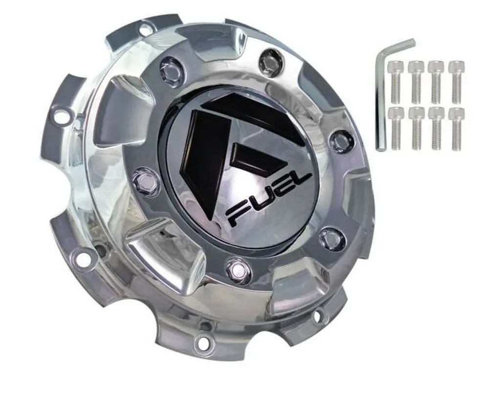 Fuel Dualie Cap-Front Chrome For 92/93 1