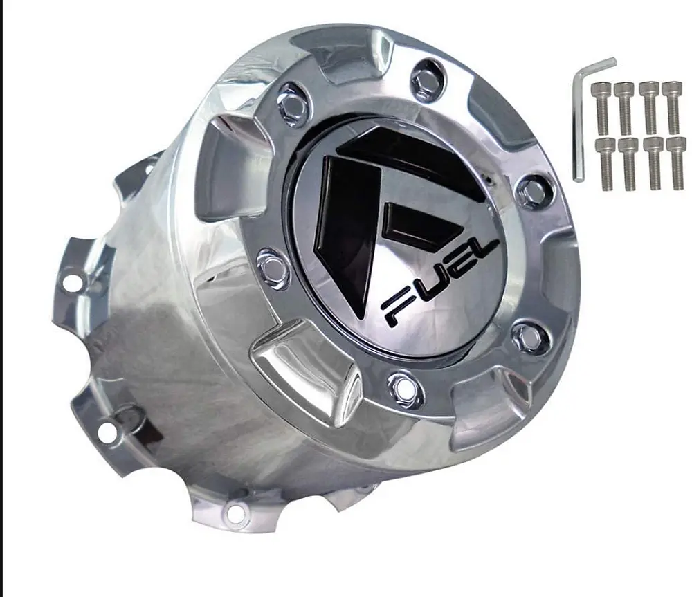 Fuel Dualie Cap-Rear Chrome For 92/93 1