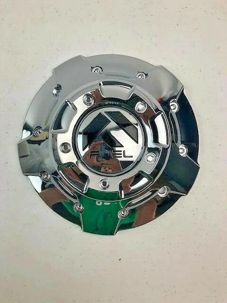 Fuel Five Leg Cover Cap-Chrome 1