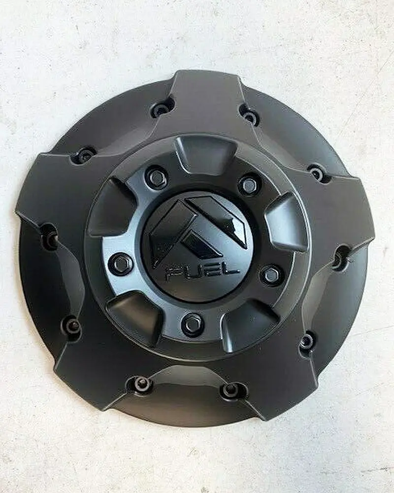Fuel Five Bar Cap - Black On Black 8 Lug 1