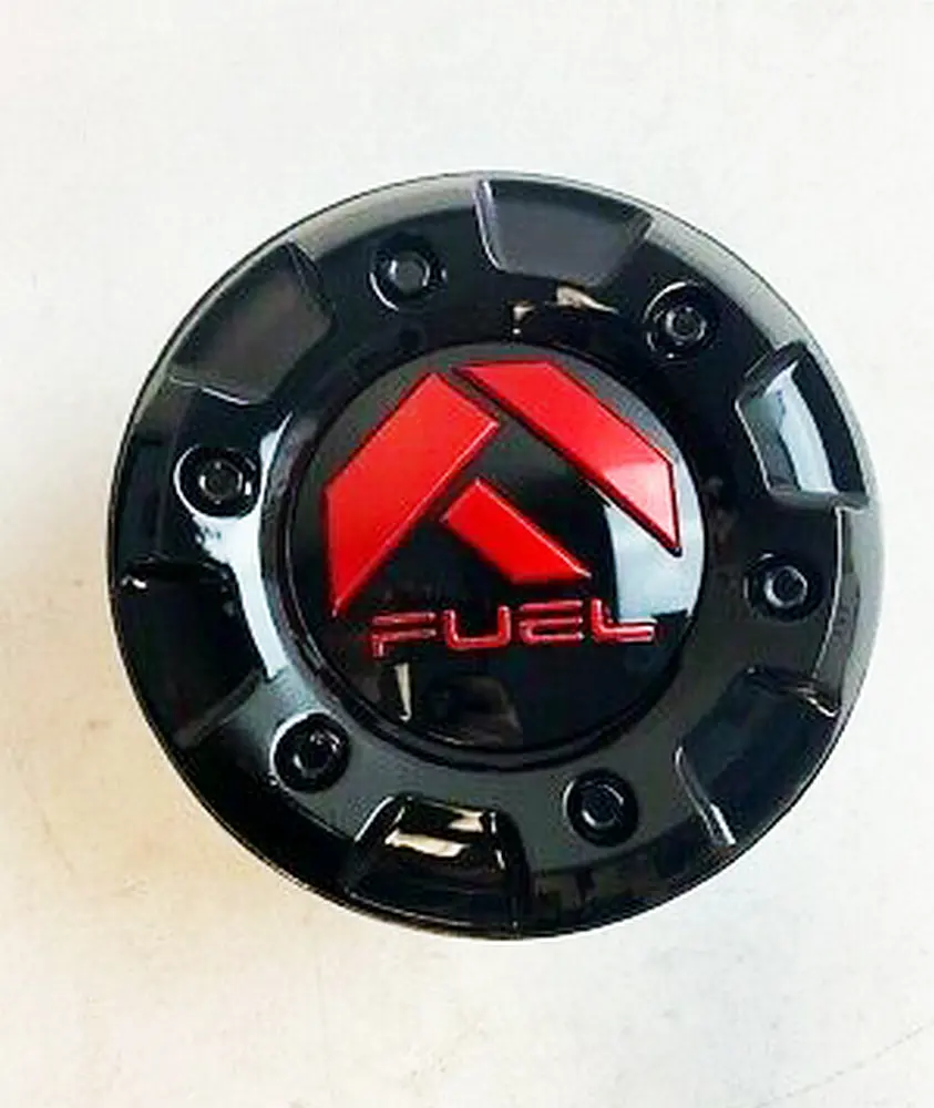 Fuel Five Bar Cap-Gl-Blk/Red 8L Cap 2.75 1