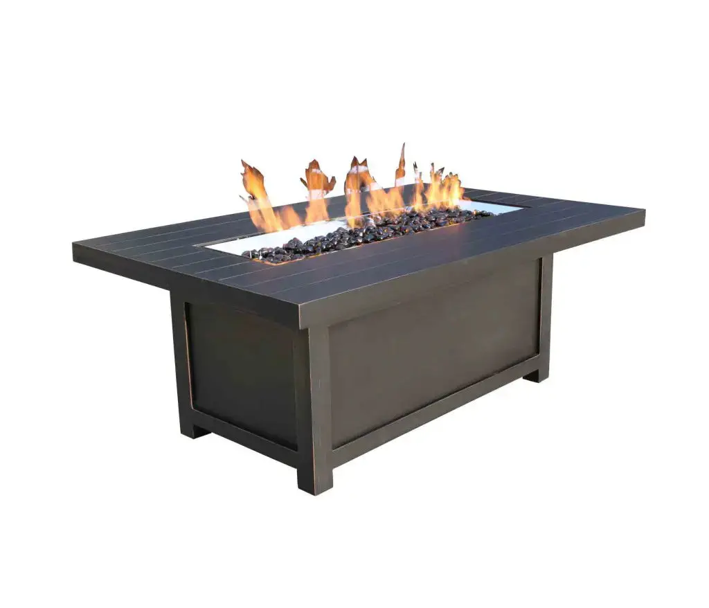 Monaco 58" X 38" X 20" Outdoor Fire Pit 1