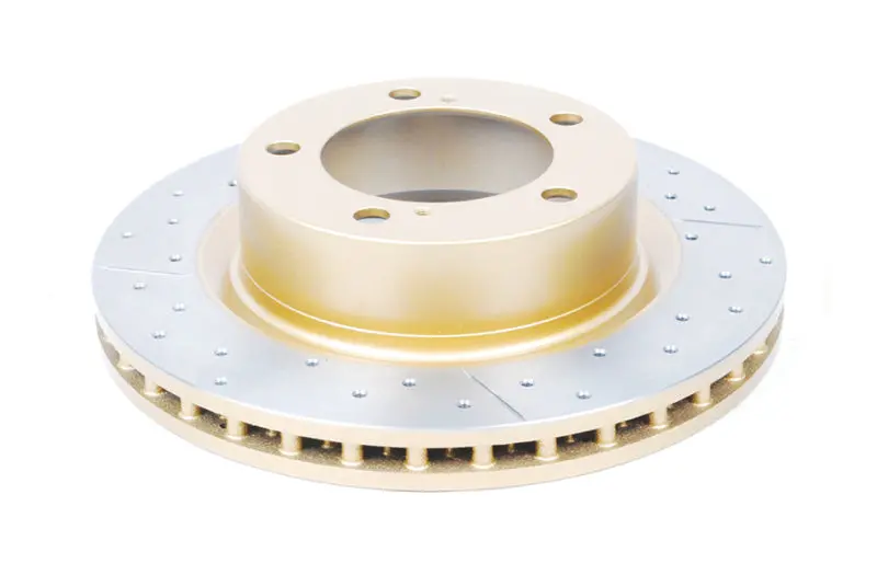 Dba 09-15 Toyota Landcruiser / 10-13 Lexus Gx460 Front Drilled & Slotted Street Series Rotor 1