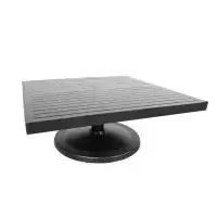 Monaco 32'' Square Pedestal Coffee Table 1