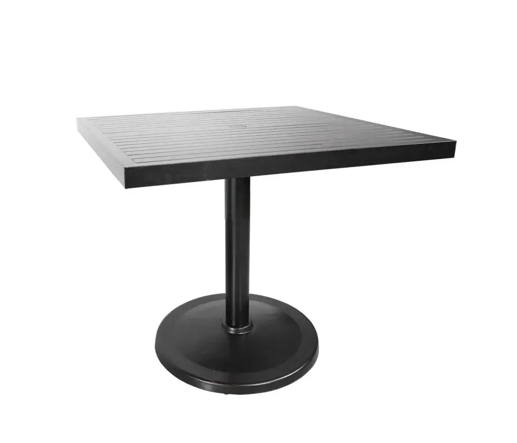 Monaco 36'' Square Pedestal Balcony Table 1