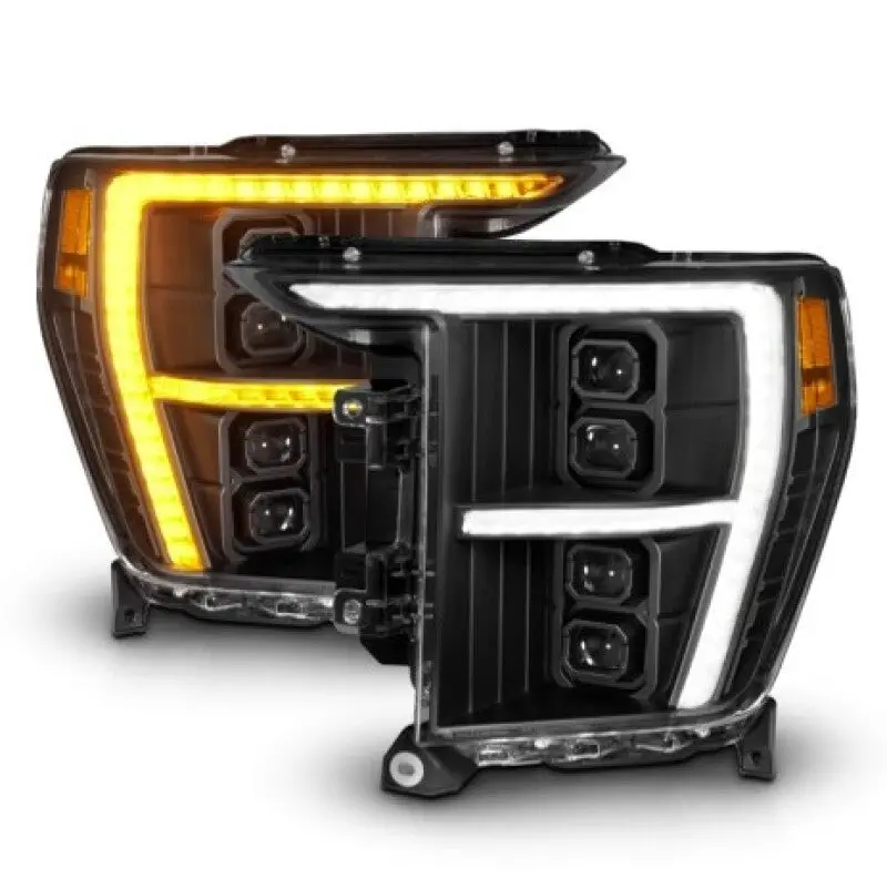 Anzo 21-23 Ford F-150 (W/Factory Halogen) Z-Series Full Led Proj Headlights - Pass. Side Only 1