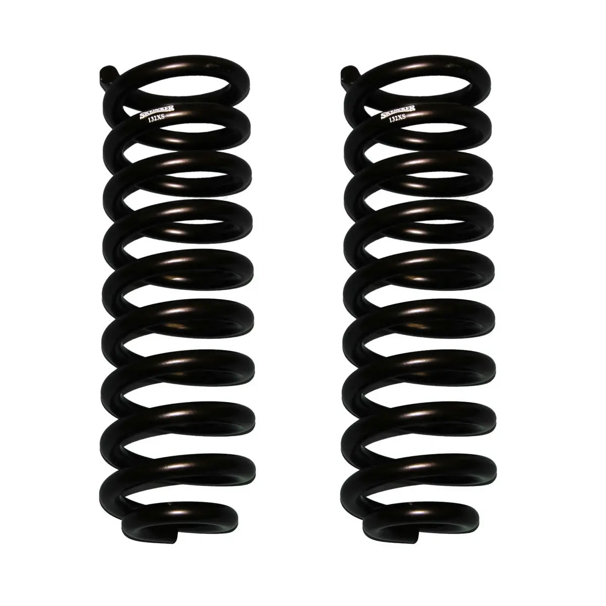 Ford/Mazda Softride Coil Spring Set Of 2 86-97 Ranger 91-94 Navajo Front W/1.5-2 Inch Lift Black Skyjacker 1