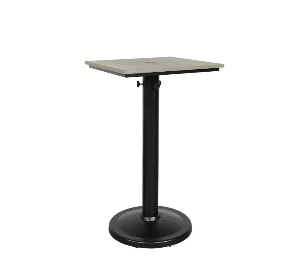 Skye 24" Square Pedestal Bar Table 1