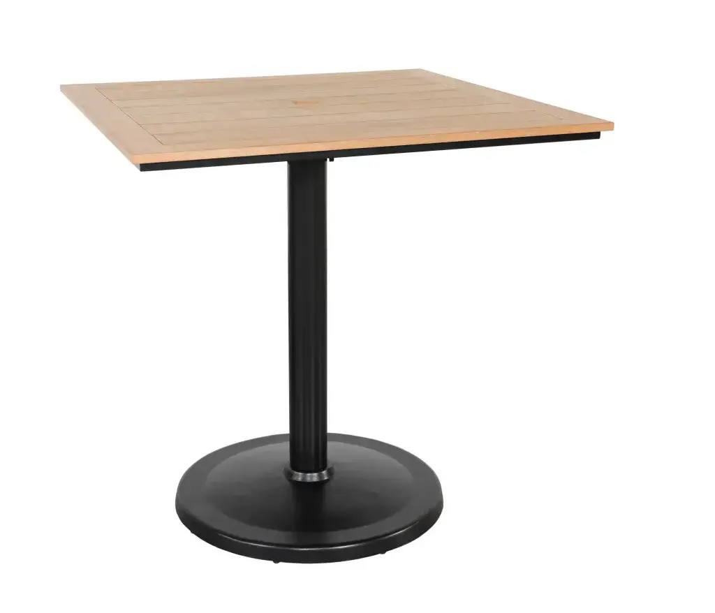 Skye 42" Square Pedestal Balcony Table 1