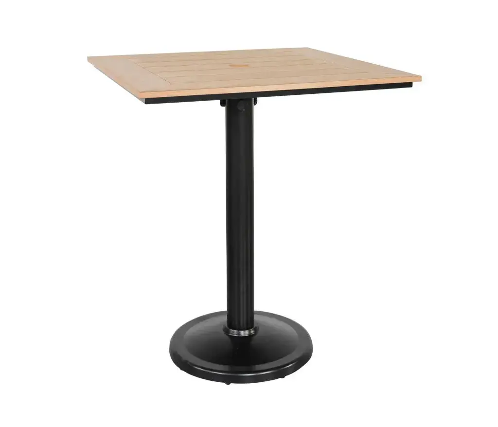 Skye 36" Square Pedestal Balcony Table 1
