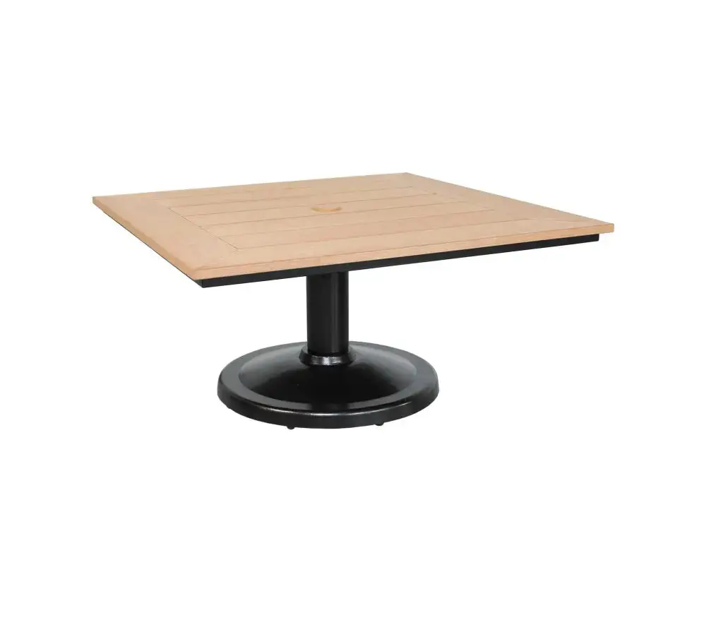 Skye 36" Square Pedestal Coffee Table 1