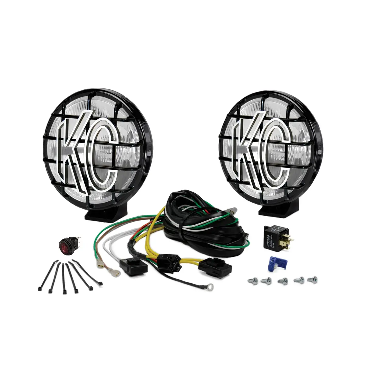 Kc Apollo Pro Halogen 6In Spread 2-Light System Universal 1