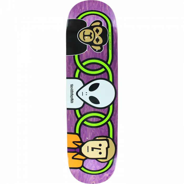Alien Workshop Missing Link Assorted Colors 8.5" Skateboard Deck 1