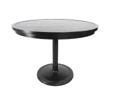Monaco 30'' Round Pedestal Balcony Table 1
