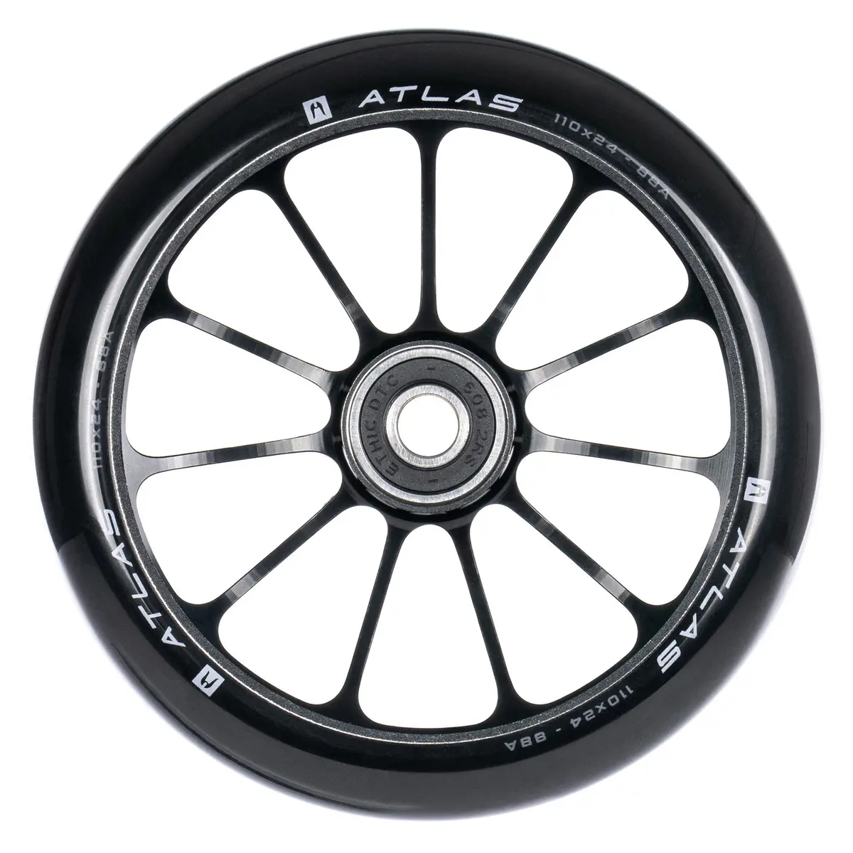 Ethic Atlas Scooter Wheel - 110Mm - Black / Black 1