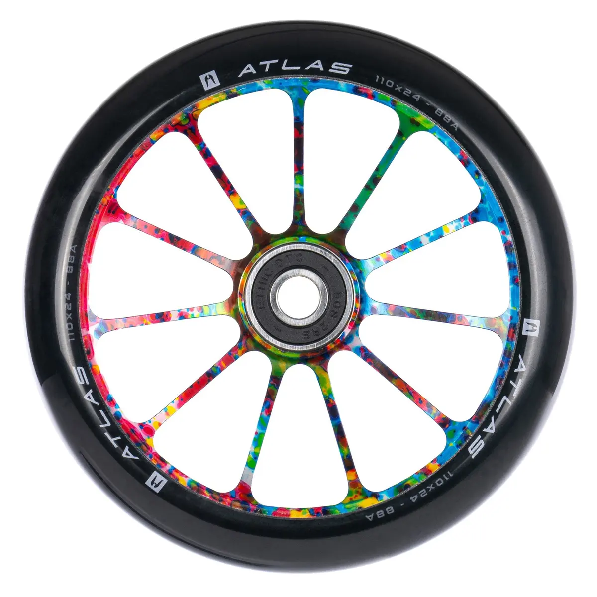 Ethic Atlas Scooter Wheel - 110Mm - Black / Nebula 1