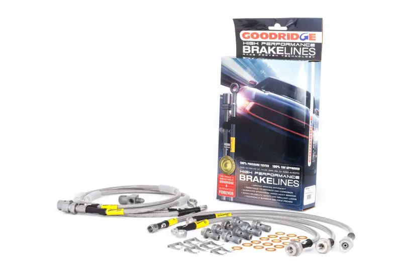 Goodridge 99-03 Chevy Silverado 2Wd 2Dr Ext Cab W/ 2W Steering Brake Lines 1
