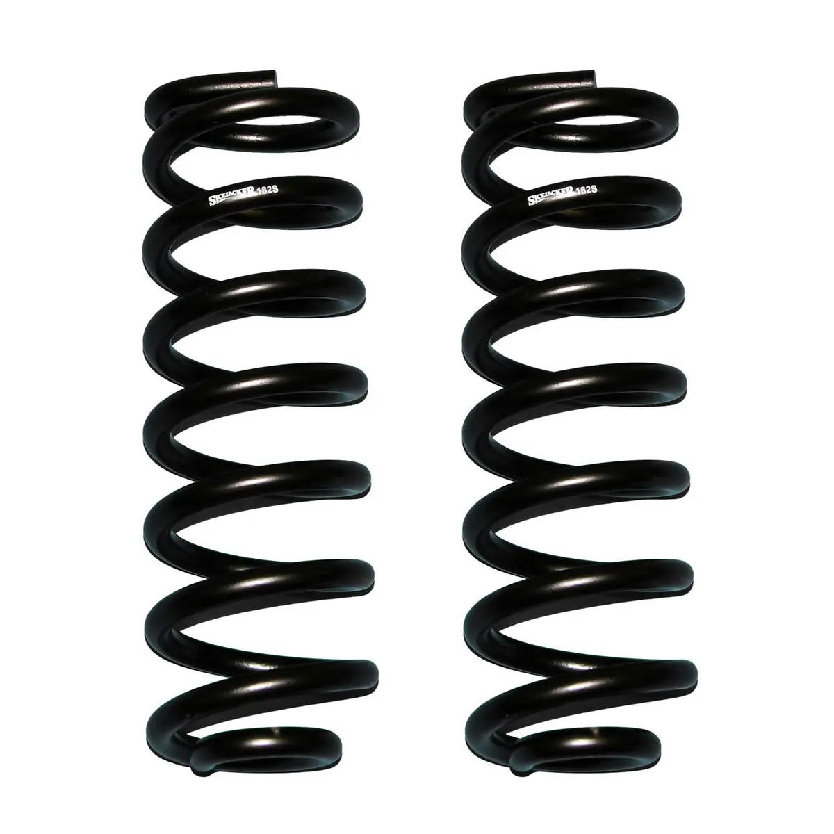 Softride Coil Spring Set Of 2 Front W/2 Inch Lift Black 80-96 Ford Bronco 80-96 Ford F-150 Skyjacker 1