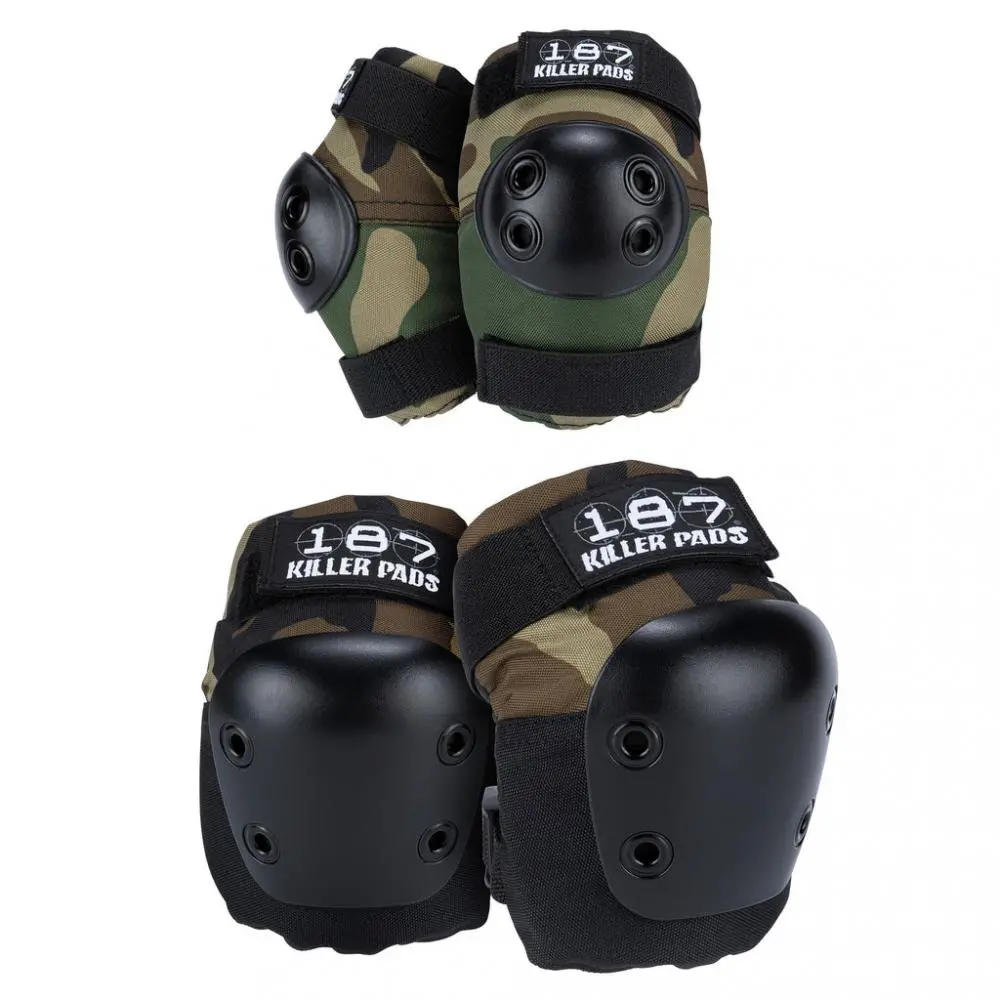 187 Killer Pads Combo Pack Knee & Elbow - Camo 1