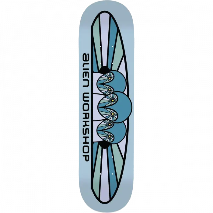 Alien Workshop Owlien Blue 8.37" Skateboard Deck 1