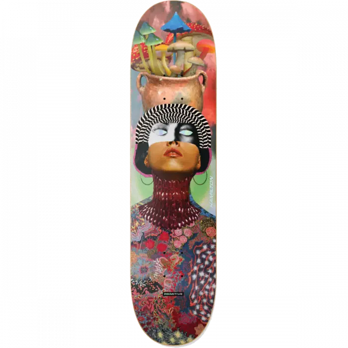 Primitive Hamilton Aura 8.125" Multi Skateboard Deck 1