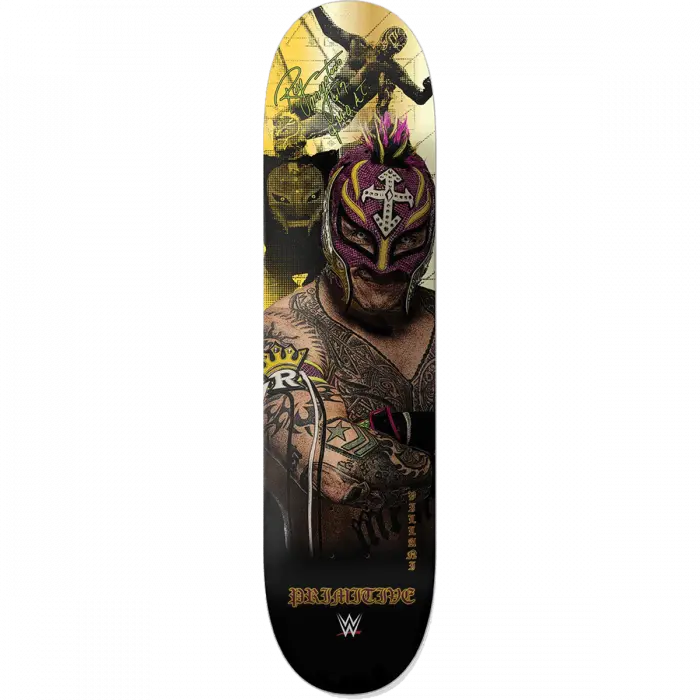 Primitive Wwe Villani Mysterio 8.5" Skateboard Deck 1