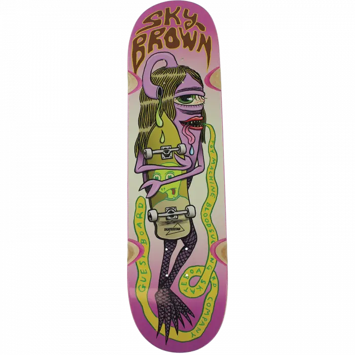 Toy Machine Sky Brown Guest 8.25" Skateboard Deck 1