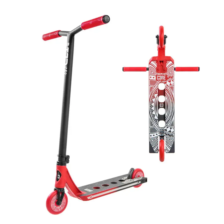 Core Cl1 Complete Scooter - Black / Red Le 1