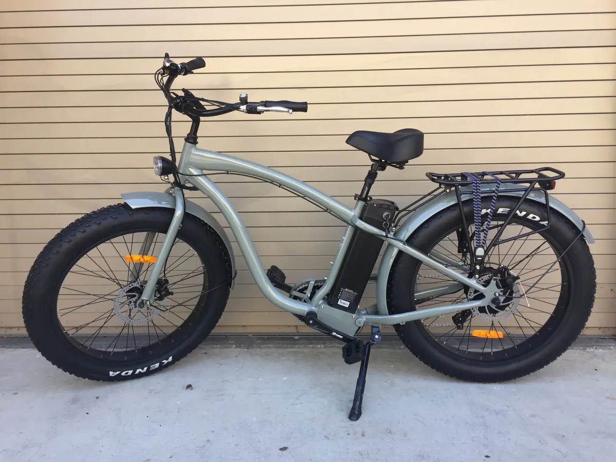 Costal Cruisers Rear Rack For Fat Tire Bicycles & Cruiser Bikes 1